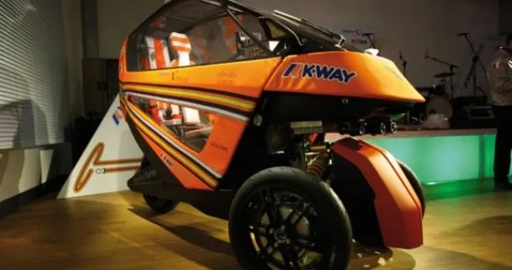 K-Way Motus: il tre ruote a metà fra auto e moto