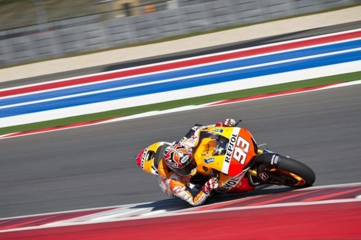 Test MotoGP ad Austin: Marquez si migliora ancora nel Day-3. Altro che Rookie!