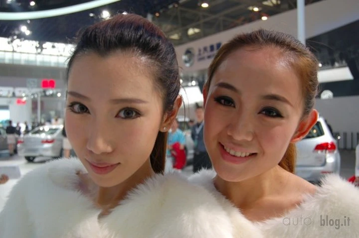 Le ragazze del Salone di Pechino 2012