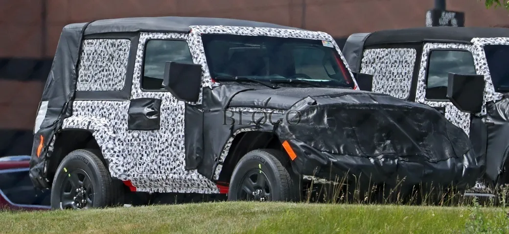 Jeep Wrangler 2018: foto spia