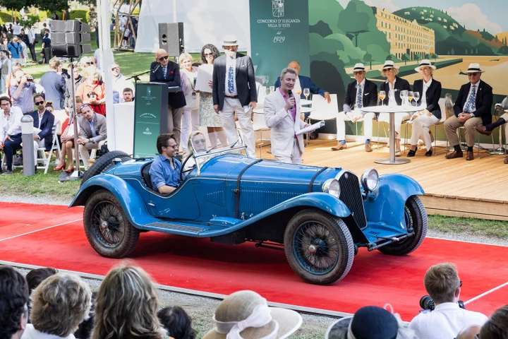 L'Alfa Romeo 8C 2300 di Figoni vince il Concorso di Eleganza Villa d'Este 2024