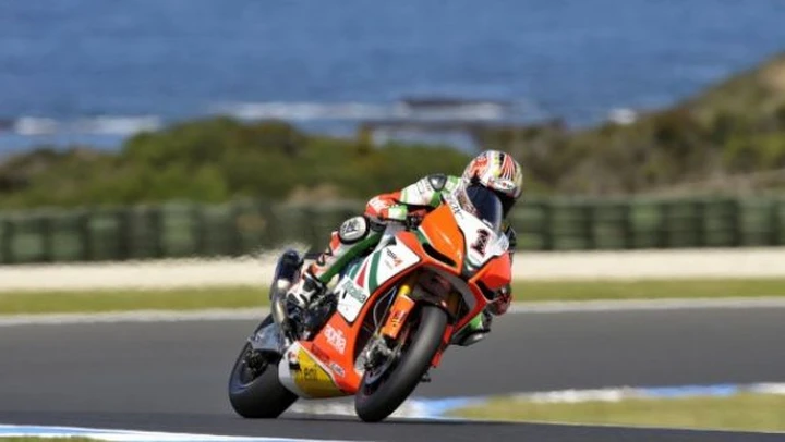 Superbike a Phillip Island: Max Biaggi, 