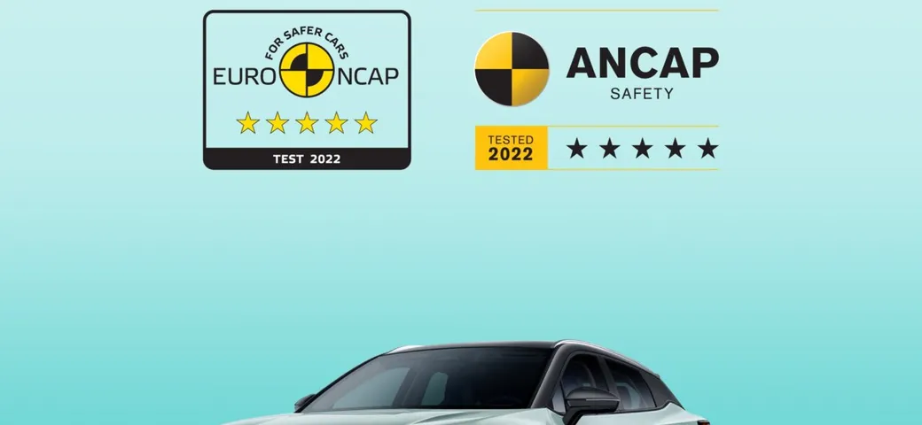 Omoda 5 EV: certificazioni a cinque stelle Euro NCAP e ANCAP