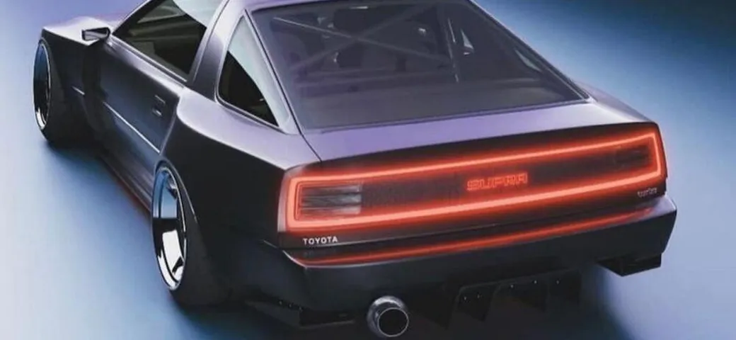 Toyota Supra: un render esalta la versione degli anni '80