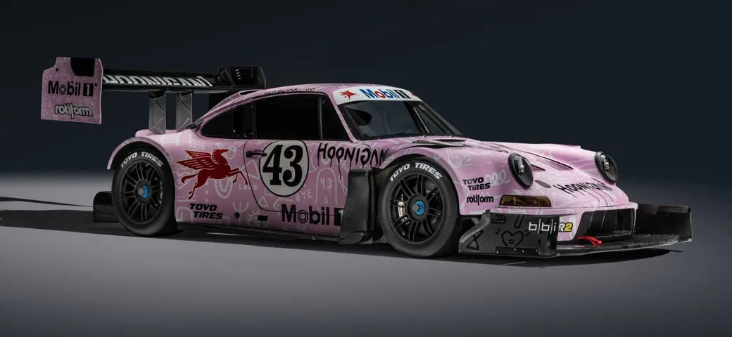 Ken Block e la sua Porsche 