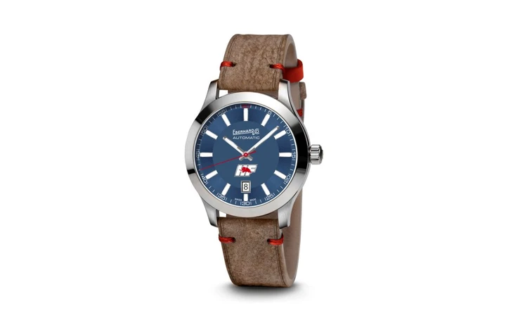 Lancia Ypsilon HF e l'orologio celebrativo con Eberhard