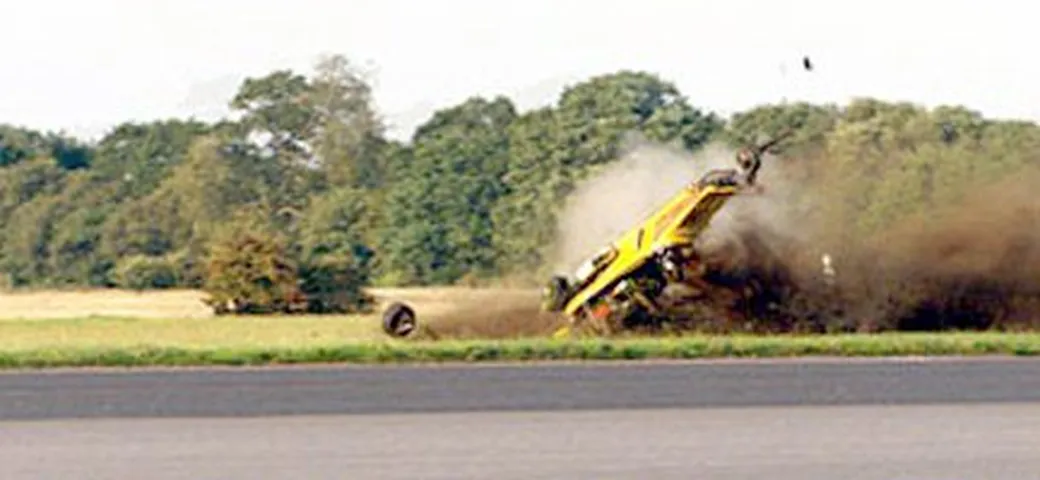 Le foto dell'incidente di Richard Hammond