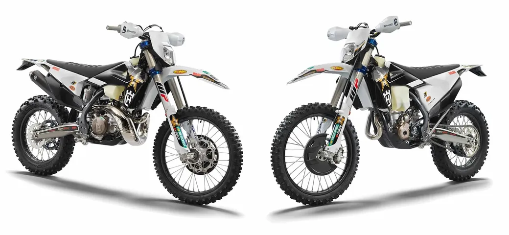 Husqvarna TE 300i Rockstar Edition e FE 350 Rockstar Edition 2022: foto, caratteristiche e prezzi