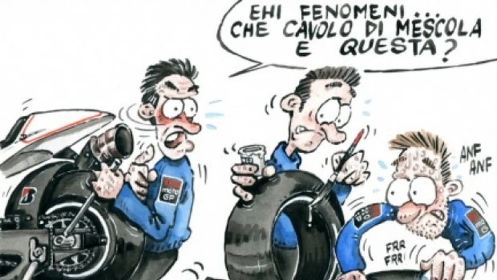 Mescole gomme Bridgestone, a pensar male si fa peccato...