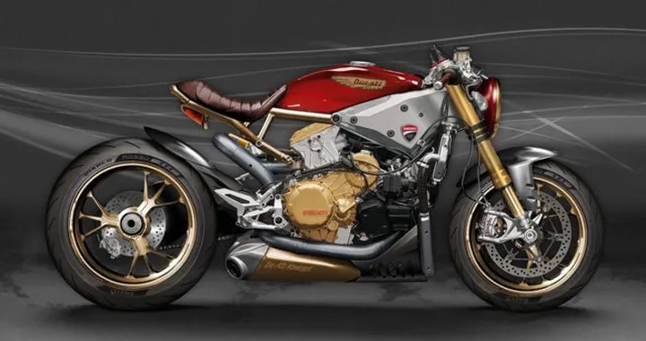 Ducati 1299 Panigale café racer by AD Koncept