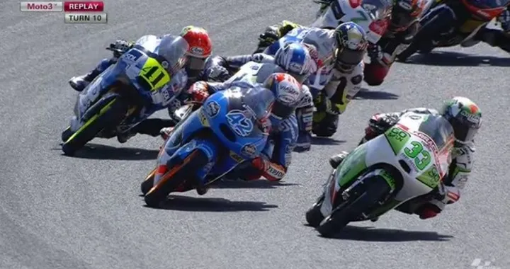 Moto3 Catalunya 2014: vince Alex Marquez, Bastianini splendido 2°, Fenati 5°