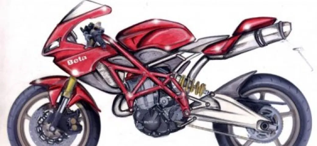 Design: un supermono motorizzato Beta RR