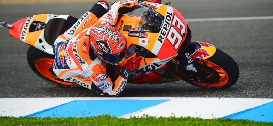 MotoGP test Jerez: Marquez il più veloce, Rossi quarto