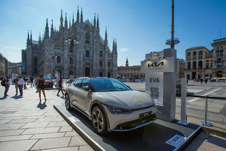 La Kia EV6 debutta al Milano Monza Motor Show