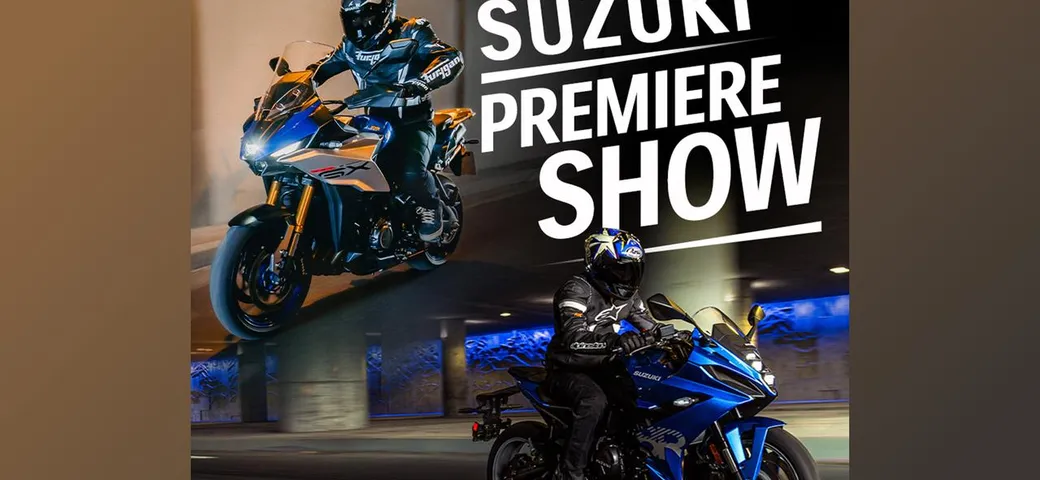 Suzuki GSX-S1000GX e GSX-8R 2024: tutto pronto per il Première Show 2023