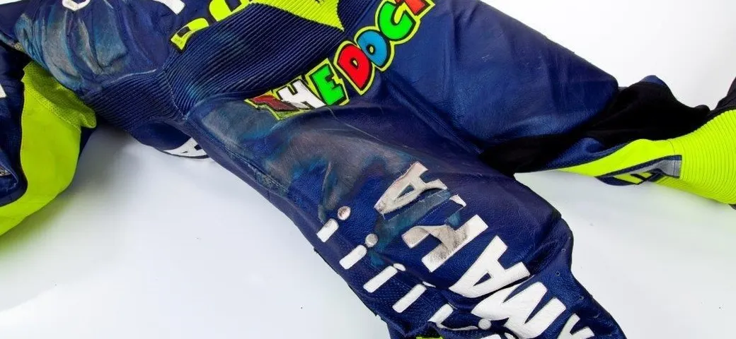Valentino Rossi: tuta in vendita a 50.000 euro