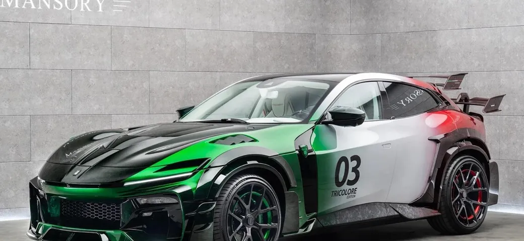 Mansory Pugnator Tricolore, la Ferrari Purosangue diventa ancora più estrema