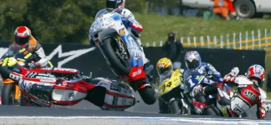 Foto del giorno: corsa a ostacoli