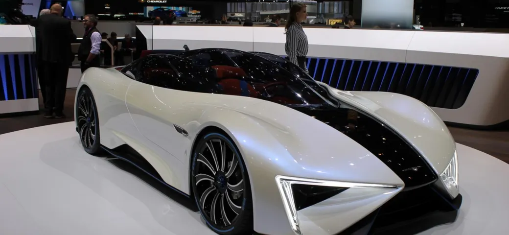 Techrules Ren: l'hypercar elettrica a turbina al Salone di Ginevra 2017 Live