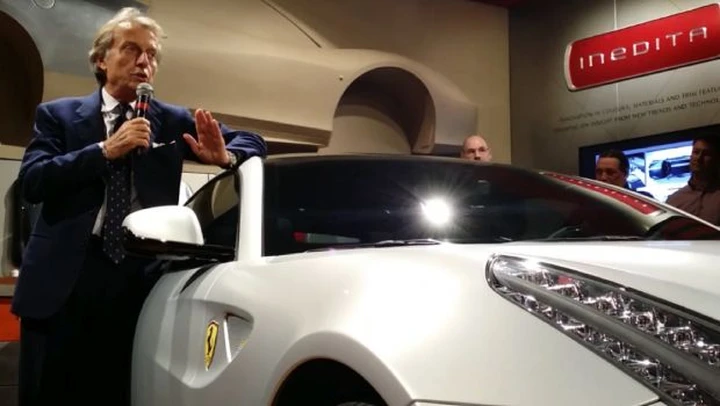 Salone di Ginevra 2014 Live: Montezemolo 