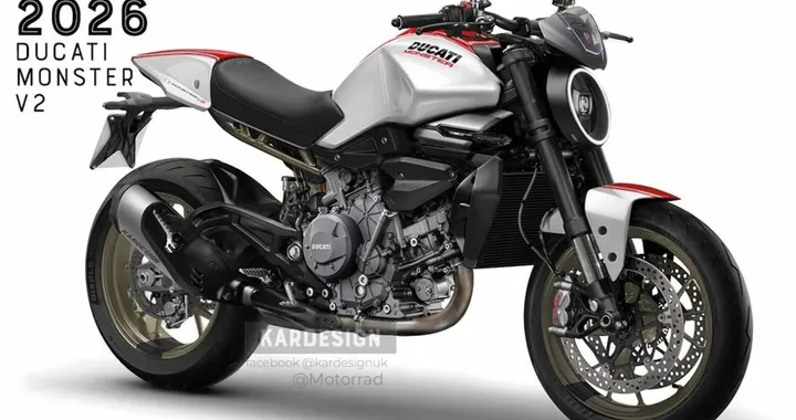 Ducati Monster V2 2026: l'evoluzione di un'icona su due ruote