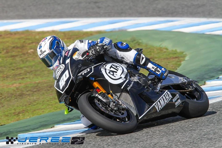 SBK Test Jerez 2015: team Yamaha al debutto