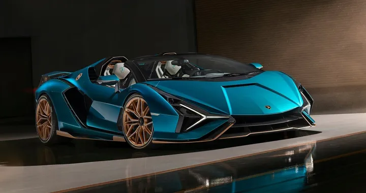 Lamborghini Sian Roadster: foto e info della versione scoperta