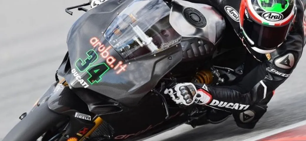 Giugliano e Davies: primo shake-down a Portimao