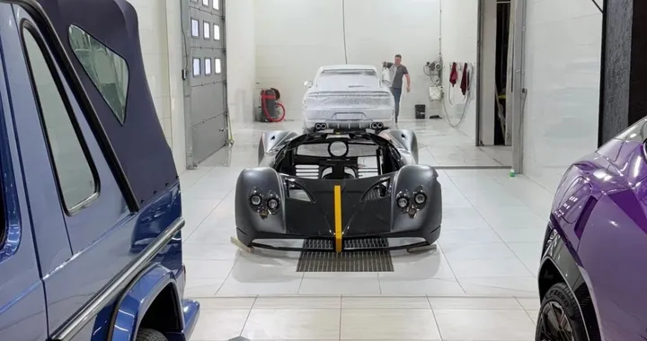 La rinascita della Pagani Zonda HP Barchetta dopo un incidente