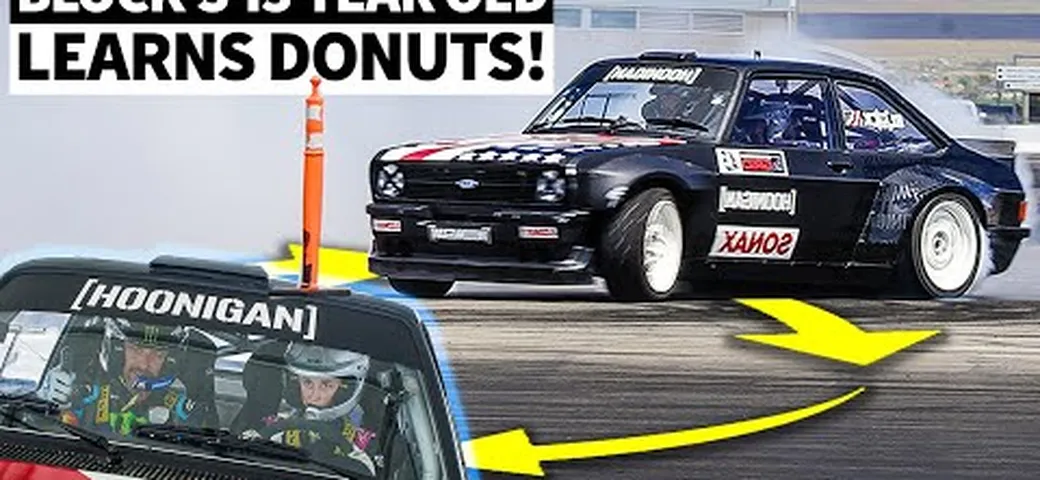 Ken Block insegna i donuts alla figlia tredicenne [Video]