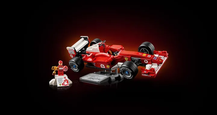 LEGO lancia il set con la Ferrari F2004 di Michael Schumacher