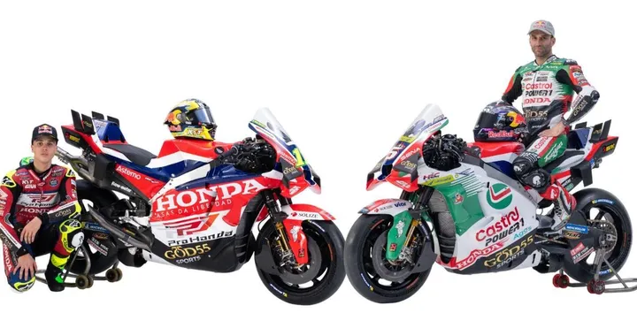 LCR svela le livree 2026: Zarco con Castrol Honda, Moreira debutta Pro Honda