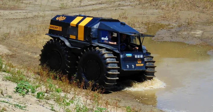 Dalla Russia arriva Sherp, il fuoristrada inarrestabile [Video]