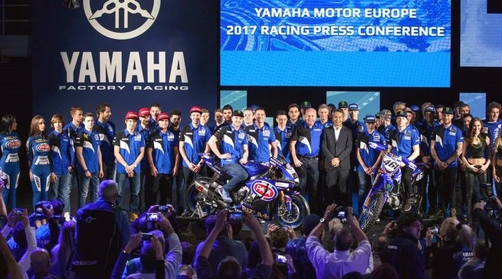 Yamaha Racing: presentati i team ufficiali 2017