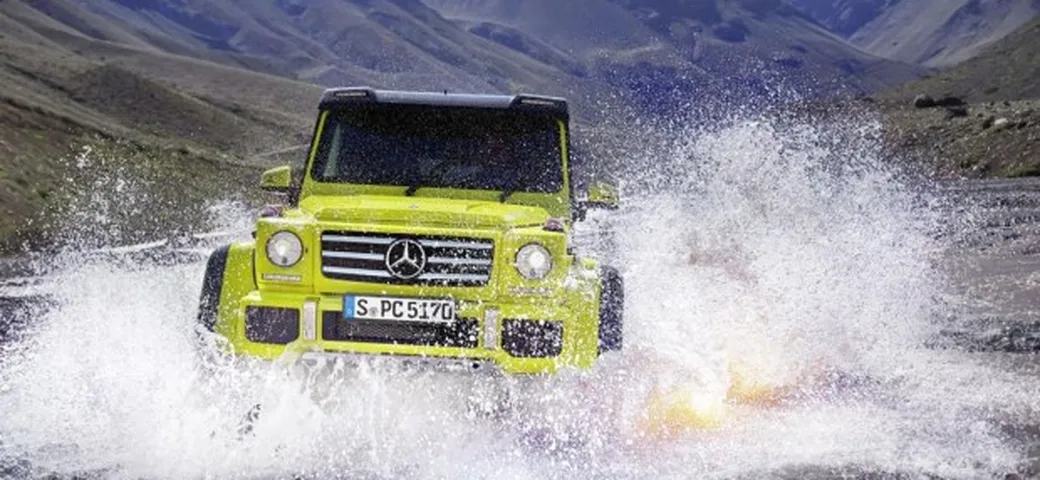 Mercedes G 500 4x4² [Video]