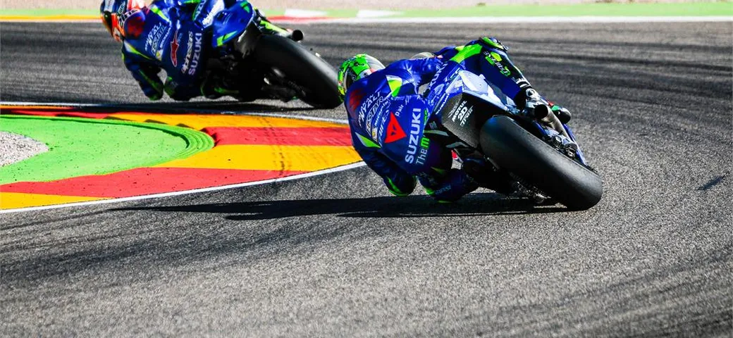 MotoGP: conclusi i test Suzuki ad Aragon