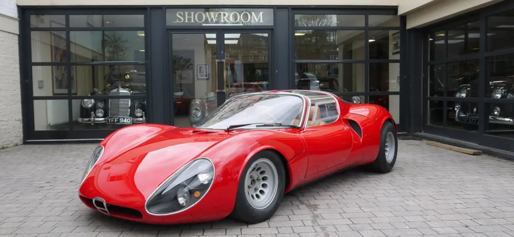 Un'Alfa Romeo 33 Stradale andrà all'asta a Monte Carlo