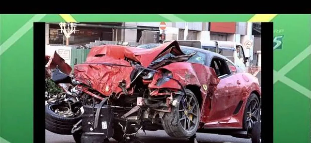 Spaventoso incidente per una Ferrari 599 GTO a Singapore: perdono la vita tre persone