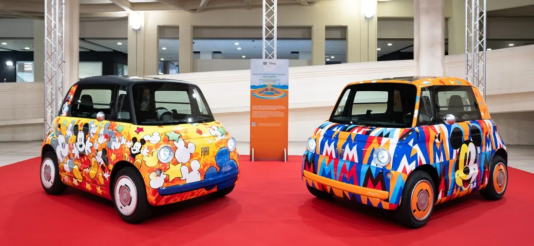 Fiat Topolino: le one-off dedicate a Mickey Mouse in esposizione al Lingotto