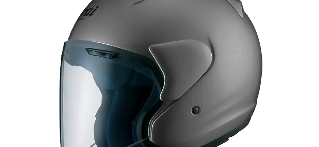 Casco moto Arai SZ-F Gun Metallic Frost