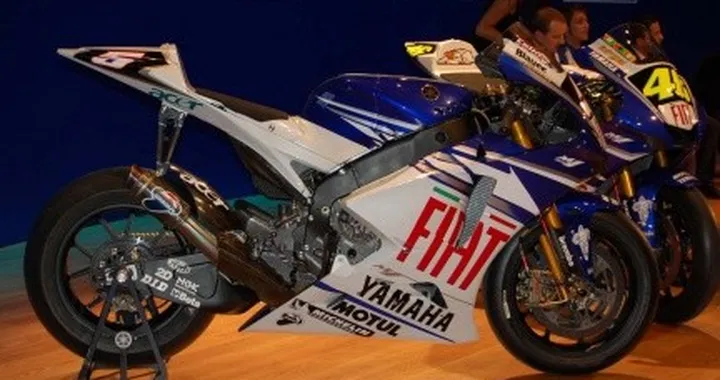 Team Fiat Yamaha - foto presentazione
