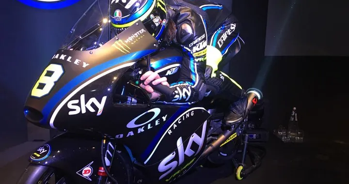 Test a Valencia per il team Sky-VR46