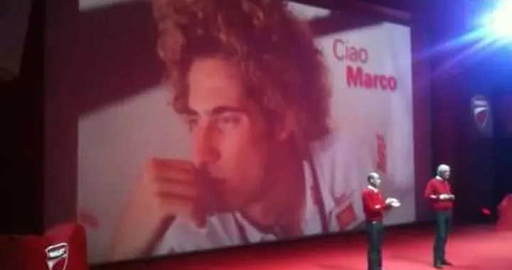 Press Ducati 2012 - Del Torchio ricorda Simoncelli