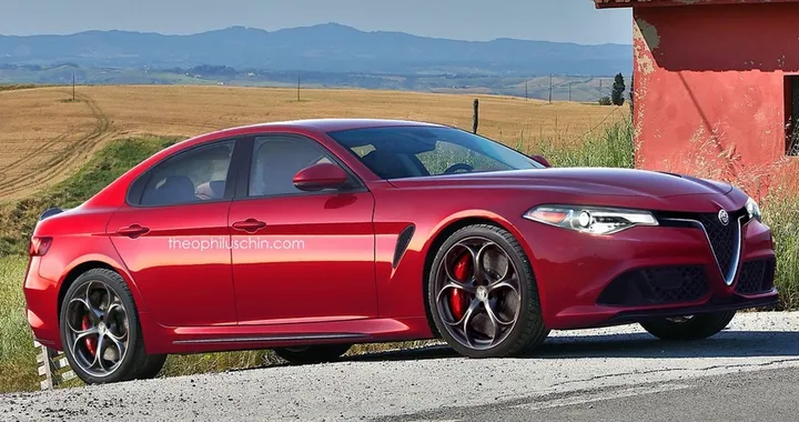Alfa Romeo Giorgio: il render della nuova ammiraglia del Biscione