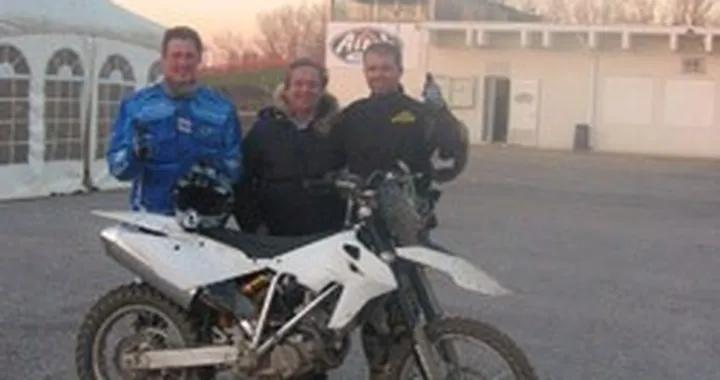 Il Team BMW Motorrad WEC prova a Mantova la nuova 450 Enduro