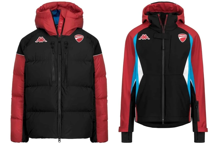 Kappa x Ducati 2026: collezione da sci tecnica e di stile