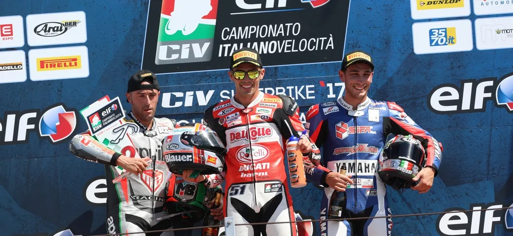 CIV Misano, doppiette di Pirro (SBK) e Nepa (Moto3)
