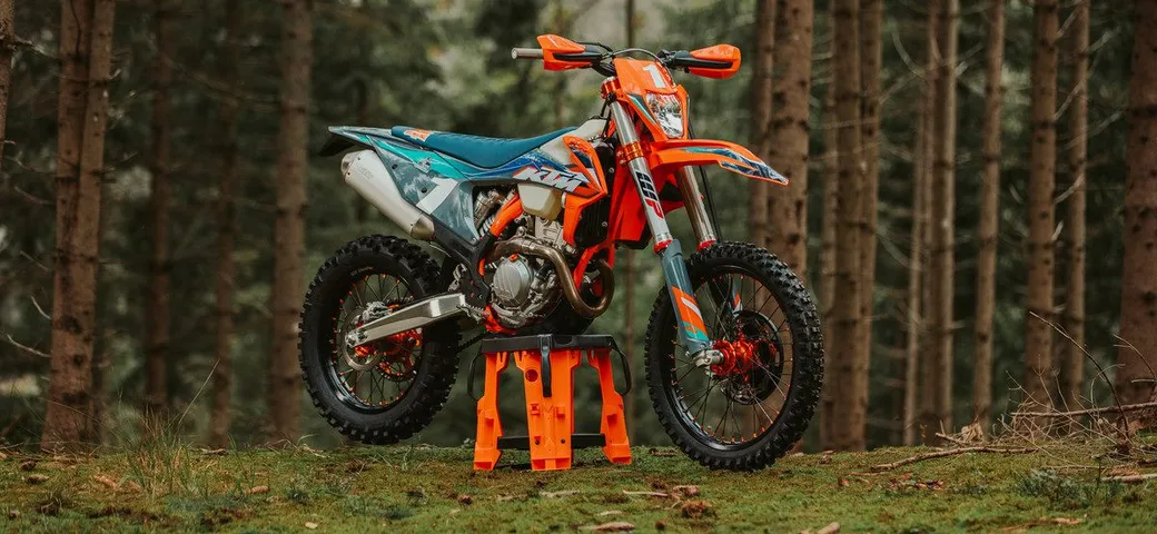 KTM 350 EXC-F WESS 2021: sulla Special Edition debutta la forcella ad aria WP XACT