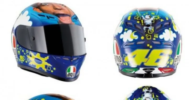 AGV GP-Tech Valentino'S Face Limited Edition 2008
