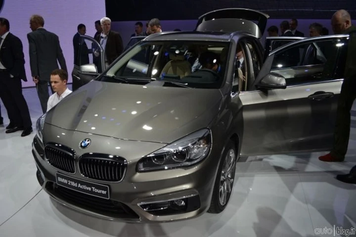 BMW Serie 2 Active Tourer al salone di Ginevra 2014 Live